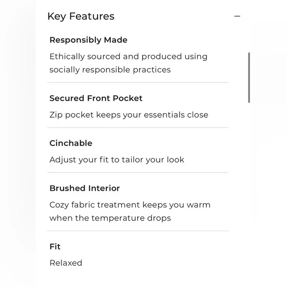 mpg Mission Half-Zip. Small. NWT! - Picture 5 of 6